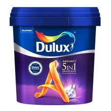 Sơn nội thất siêu cao cấp Dulux Ambiance 5 In 1 Diamond Glow Bề Mặt Bóng 66AB - 5L